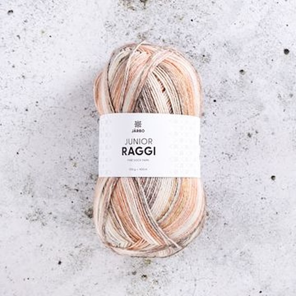Junior Raggi Garn Ullmiks 100 g Cabin Chic (68452) Järbo