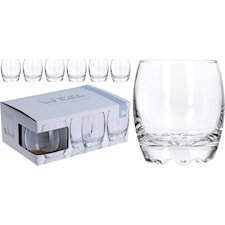 Dricksglas låg 6-pack