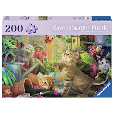 Cheeky Cats Pussel 200 Bitar Ad Ravensburger