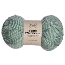 Socki Stonewash 100 g Sky Blue Topaz B186 Adlibris