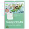 Familjekalender 2026 A3 Stickers Burde
