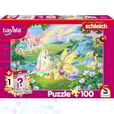 Pussel Enhörnings magi med Schleich Bayala häst 100 bitar Schmidt