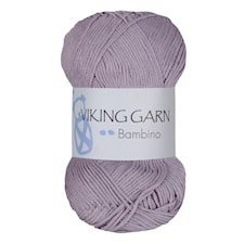 Bambino 50 g vaalealiila Viking Garn