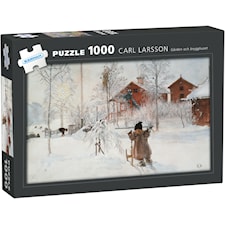 Puslespill, Carl Larsson, Gården och brygghuset, 1000 brikker, Egmont Kärnan