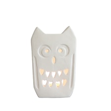 Ljuslykta Uggla Keramik