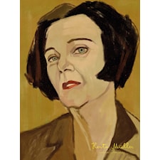 Porträtt Herta Müller Poster A4
