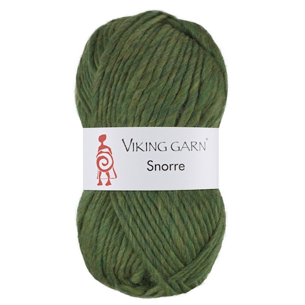 Snorre 100 g Lys grønn 232 Viking Garn