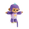 Care n Cuddles Monkey Interaktiv Apa Purple Fingerlings
