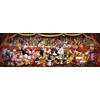 Puslespill Panorama, Disney Orkester, 1000 brikker, Clementoni