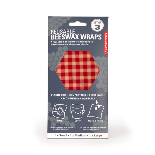 Beeswax Wraps Bærekraftig bivoksfolie 3 stk.