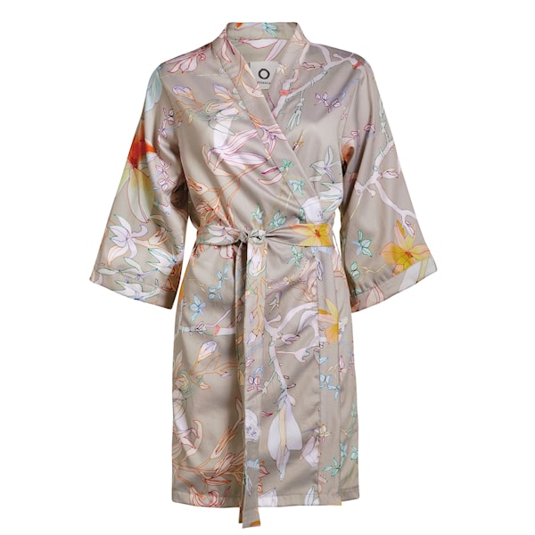 Essenza Home Brohna Kimono Bomulls Satin Large Sten (grå) Essenza Home Brohna Kimono Bomulls Satin Large Sten (grå)