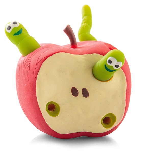 Stressäpple Med Maskar
