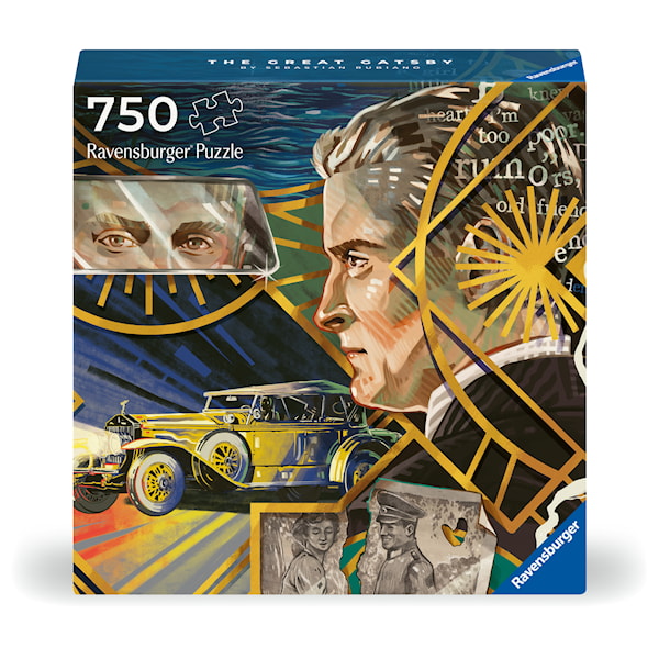 Puslespill Art&Soul-The Great Gatsby 750 brikker, Ravensburger