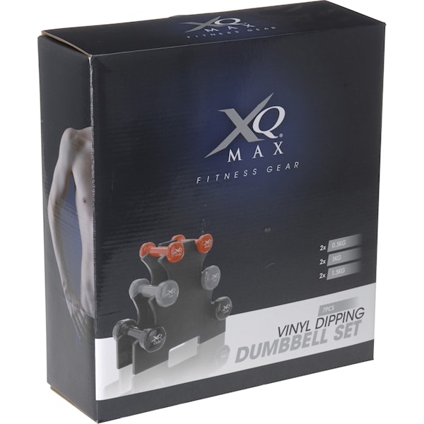Käsipainosetti 3 kpl 0,5-1,5 kg