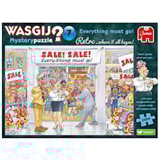 Wasgij Retro Mystery 7 everything must go Palapelit 1000 palaa, Jumbo
