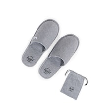 Reisetøfler, L/XL, Grå, Herschel