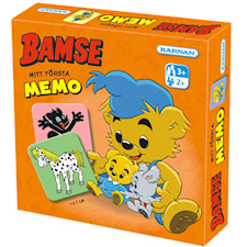 Ensimmäinen muistipeli Bamse Kärnan