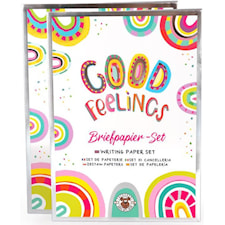 Kirjepaperi Sateenkaari tarroilla Trendhaus