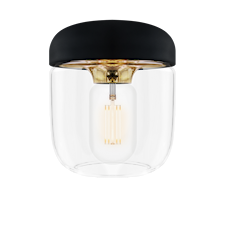Umage Acorn Lampa 16 x 28 cm Svart och Polerad Mässing