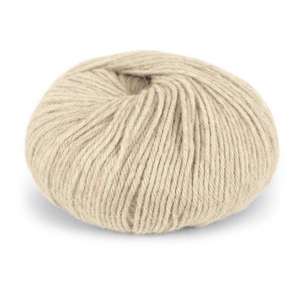 Du store Alpakka Sterk Ullmix 50 g Lys Beige Melert 845