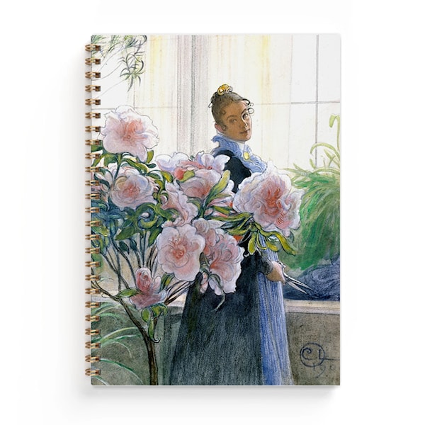 Notatbok A5 Carl Larsson Azalea