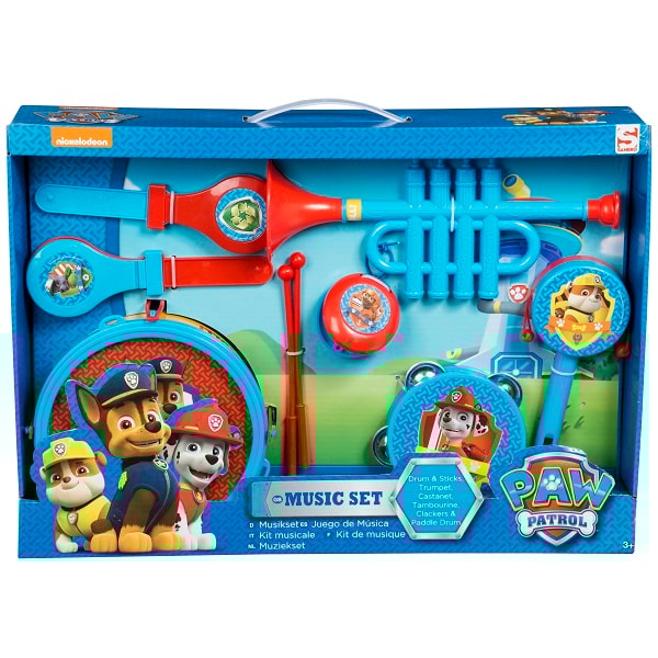 Musiikkisetti 6 kpl soittimia, Ryhmä Hau Paw Patrol