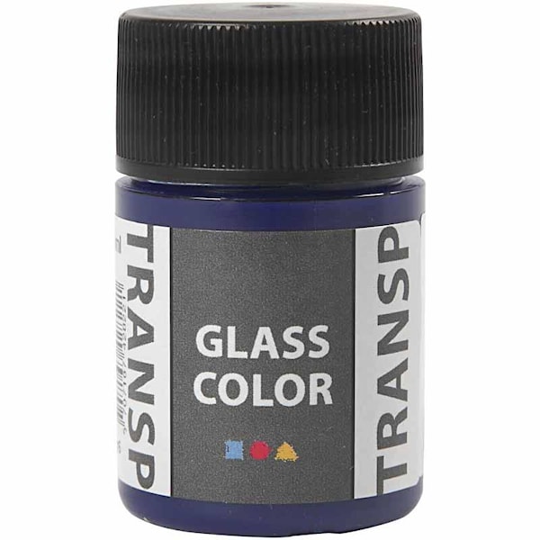 Glass Color Transparent lasimaali, 35 ml, briljantinsin
