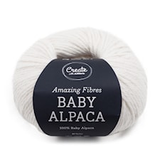 Adlibris Baby Alpaca, 50 g, White A265