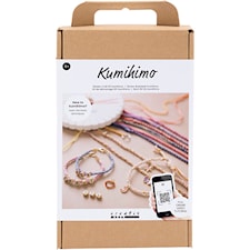 Aloituspakkaus Kumihimo, Ystävyysranneke, 1 pkk/ 1 pkt