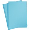 Färgad kartong, A4, 210x297 mm, 210 g, ljusblå, 10 ark/ 1 förp.