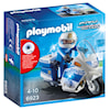 Polismotorcykel med LED-ljus, Playmobil City Action (6923)