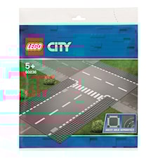 Rak väg och T-korsning, LEGO City Supplementary (60236)