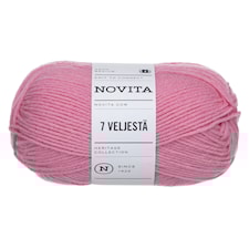 7 Veljestä Nature Villasekoite 100g  Karamelli (510) Novita