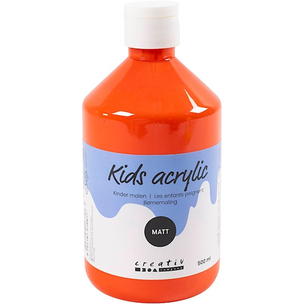 Färg Allround 02 Matt 500 ml Primärblå A-color