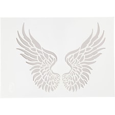 Taipuisa sabloni, siivet, A4, 210x297 mm, 1 kpl