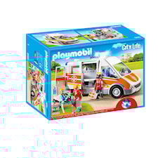 Ambulanssi valo- ja äänitehosteilla, Playmobil (6685)
