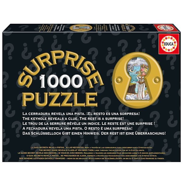 Pussel Knights Round The Table Surprise 1000 bitar, Educa
