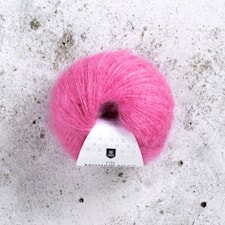 Fin Mohair Silk Garn 25 g Flamin' go 44 Järbo