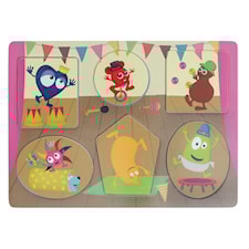 Babblarna Känslopussel Teddykompaniet