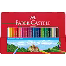 Castle Färgpennor i Metalletui 36 st Faber-Castell