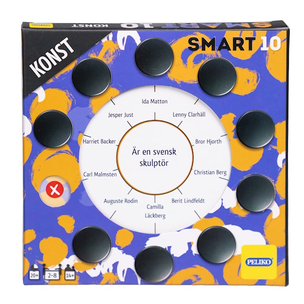 SMART10 Frågekort Konst (SE)