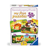 Pussel Forest Animal Fun 2/4/6/8 bitar, Ravensburger