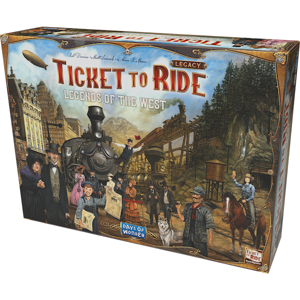 Ticket To Ride Legacy, Legends of the West (EN)