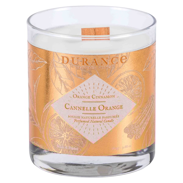 Durance Doftljus med sprakveke 50 h orange Cinnamon - doftljus & doftpinnar Durance Doftljus med sprakveke 50 h orange Cinnamon - doftljus & doftpinnar