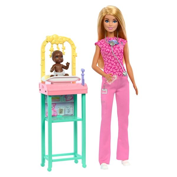 Barbie Career Baby lege sett
