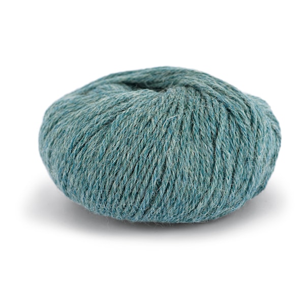 Knit At Home Classic Alpaca Wool Alpakkavilla mix 50 g merenvihreä meleerattu 524