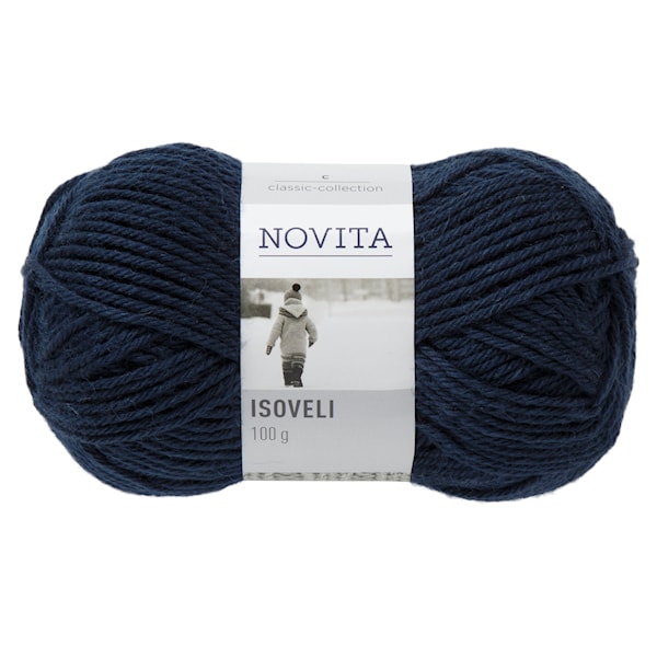 Novita Isoveli Lanka Villasekoite 100 g, yö 177
