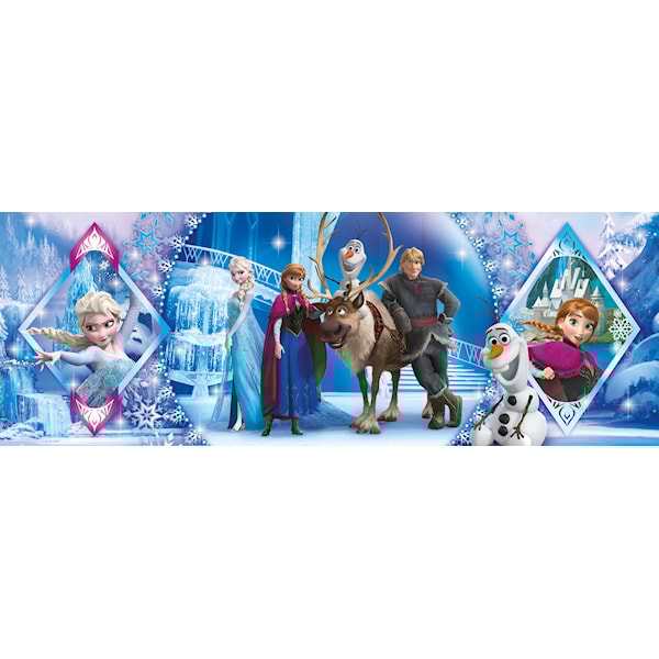 Pussel Panorama, Disney Frozen, 1000 bitar, Clementoni