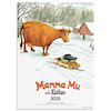 Familjekalender 2025 A3 Mamma Mu Burde