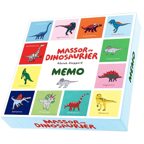 Massor Av Dinosaurier Memospel